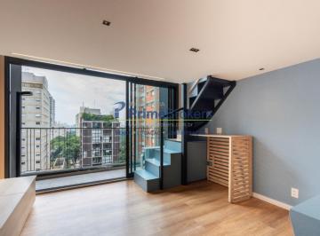 Apartamento · 27m² · 1 Quarto · Studio, 27m² - 1 Dormitório com Mezanino, Mobiliado e com Automação - Pinheiros