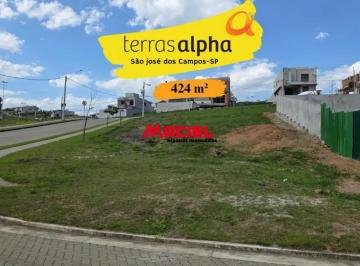 Terreno · 424m² · Terreno de Esquina Terras Alpha Urbanova São José dos Campos-SP