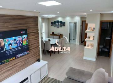 0dc8fb47a685eda8de26d5946f00e4adb8c2a99b · Cobertura com 3 dormitórios à venda, 112 m² por R$ 795.000,00 - Parque das Nações - Santo André/SP