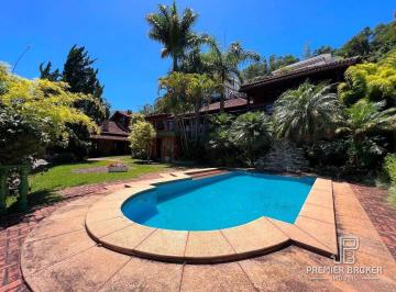 Piscina da casa  · Casa com 7 dormitórios à venda, 743 m² por R$ 7.500.000,00 - Quebra Frascos - Teresópolis/RJ