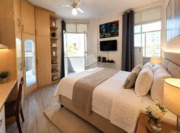 Apartamento · 37m² · 1 Quarto · Kitnet - Conjugado com varanda, vista Mar, em Copacabana - Rio de Janeiro