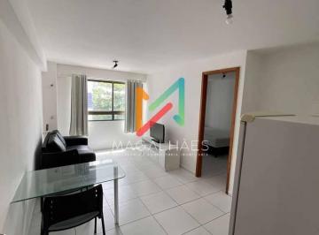 Apartamento · 35m² · 1 Quarto · 1 Vaga · FLAT 35 M²  MOBILIADO PARA LOCAÇÃO – BAÍA DE MESQUITA RESIDENCE