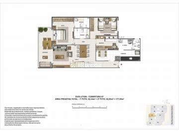 Recreio dos Bandeirantes Cobertura de 1ª locação, situada no 3º Pavimento com di · Recreio dos Bandeirantes ponto nobre Cobertura duplex 3 quartos 1 suite lazer completo e segurança 2