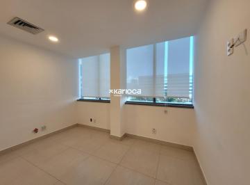 Esta espaçosa sala comercial foi completamente reformada e apresenta piso de por · Vendo Linda Sala comercial 38,56m  Dimension  Barra Olímpica