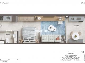 Apartamento · 39m² · 1 Quarto · 1 Vaga · Seja BemVindo ao Canto Rio Um Estilo de Vida Único Aguarda Você! Studio  flat 39m juntinho a praia d