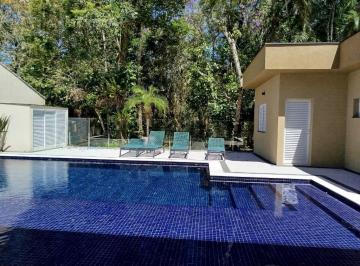 Foto 08 · Casa à venda no M21 na Riviera, rua larga, com 6 suítes, piscina com deck coberto, 300 m² de área co