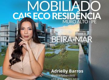 Apartamento de 1 quarto, Ipojuca · Flat mobiliado à beira-mar de Muro Alto | Cais Eco Residência 