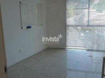 Comercial · 353m² · Sala Comercial para Aluguel – Centro de Santos, 353,41 m² | R$ 4.300