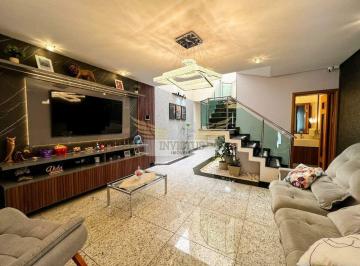 Casa · 161m² · 3 Quartos · 3 Vagas · Sobrado com 3 Suítes para Comprar, 161m² - Vila Scarpelli, Santo André/SP.