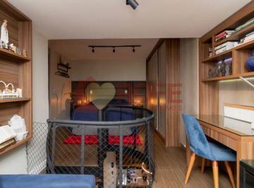 Apartamento · 63m² · 1 Quarto · 1 Vaga · Condomínio Paço do Trianon - Apartamento com 1 dormitório (sendo 1 suíte), 1 lavabo, 1 vag
