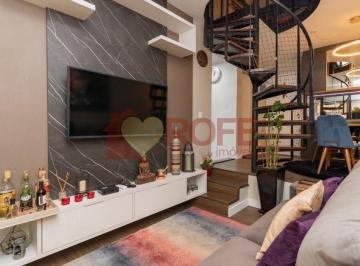 Apartamento · 63m² · 1 Quarto · 1 Vaga · Condomínio Paço do Trianon - Apartamento com 1 dormitório (sendo 1 suíte), 1 lavabo, 1 vag