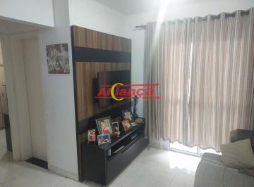 Apartamento · 59m² · 2 Quartos · 1 Vaga · APARTAMENTO COM 2 DORMITÓRIOS SENDO 1 SUITE À VENDA, 58,64M² - PONTE GRANDE - GUARULHOS.GRU/SP.