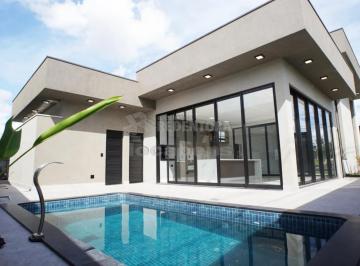Casa · 437m² · 3 Quartos · 4 Vagas · Buona Vita - Nova, ainda não habitada, 239,93 m² de construção, 3 suites, sendo uma master, Face Som