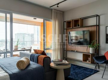 Apartamento · 42m² · 1 Quarto · 1 Vaga · STUDIO NO CAMPO BELO COM 42 M², UM QUARTO E UMA VAGA