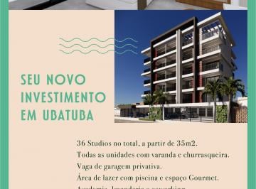 Apartamento de 1 quarto, Ubatuba · Stúdios Ubatuba, pereque-açu, na planta condições e pagamentos. Leia a descrição