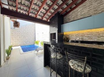 81982ab5f337aae4df04cb5e8bd044e544be2dfa · Casa  à venda, Jardim Altos do Klavin com Piscina, R$ 750.000,00
