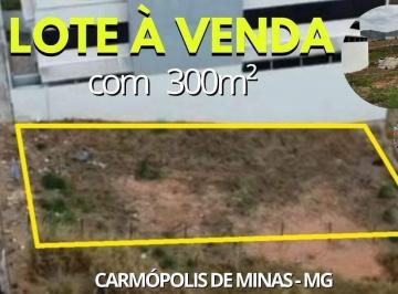 Terreno · 300m² · Lote 21 - Quadra 07 à venda, na Rua Argeu Bicalho, Loteamento Residencial Paolinelli, Carmópolis de 