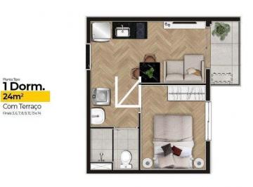 Apartamento · 24m² · 1 Quarto · Studio em construção - Bracon Faria Lima - Baixo Pinheiros