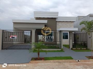 Fachada · Casa Alvenaria em Residencial Veneza, Nova Mutum/MT