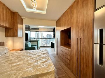 Apartamento de 1 quarto, São Paulo · Apartamento studio para alugar no Air Brooklin mobiliado, próx. metrô, Aeroporto