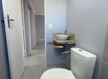 banheiro social · Apartamento com 2 dormitórios à venda, 47 m² por R$ 264.000,00 - Santa Terezinha - São Bernardo do C