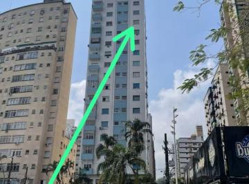 Apartamento de 2 quartos, São Vicente · APARTAMENTO 2 DORMITORIOS PÉ NA AREIA - P DOS MILIONARIOS - SV