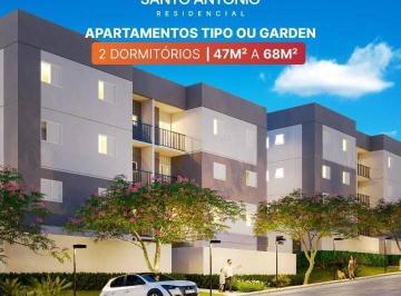 Apartamento · 47m² · 2 Quartos · 1 Vaga · Lançamento de apartamentos com 47 e 68 m² no bairro Santo Antônio