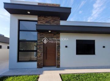Casa · 80m² · 3 Quartos · 2 Vagas · Casa Plana 3 c/Suíte Acabamento excelente!!