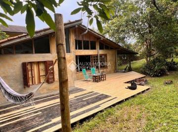 759257_ij3v5b43V8Dd_7592576903b6f6c54a4.jpg · Casa à venda, 2 dormitórios + área verde com vista parcial para lagoa - Estrada Geral da Ibiraquera,