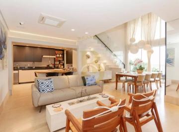 Apartamento · 210m² · 4 Quartos · 3 Vagas · Apartamento Duplex com 4 Suítes, 3 Vagas, Mezanino e Pé-Direito Duplo no Brooklin