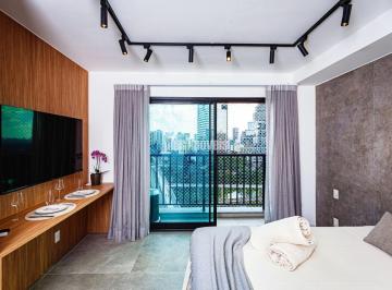 Apartamento · 25m² · 1 Quarto · Pinheiros! Studio Mobiliado! Prédio Novo! Ótimo investimento!