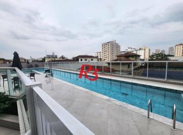 c06739a18e197496232feaf349518ccb39ed0f6a · Apartamento com 1 dormitório à venda, 38 m² por R$ 440.000,00 - Macuco - Santos/SP