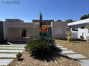 03b1ec3a3e54f58ff29846c811e20958db7ad3d4 · Casa com 3 dormitórios à venda, 163 m² por R$ 1.980.000,00 - Condomínio Veredas da Lagoa - Lagoa San