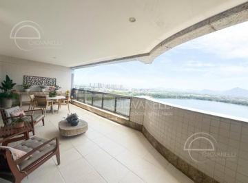 Foto 01 · Imponente apartamento de luxo à venda na Barra da Tijuca, Rio de Janeiro - 4 quartos, 4 suítes, 5 ba