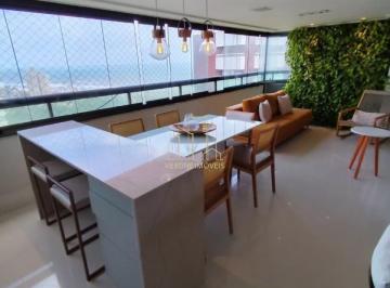 Foto 01 · Apartamento de Luxo à Venda em Patamares: 4 Quartos, 4 Suítes, 3 Salas, 5 Banheiros, 3 Vagas, 196m² 