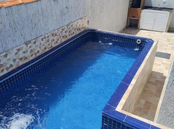 Foto 01 · Casa em Condomínio à Venda em Itanhaém-SP, Cibratel II: 2 Quartos, 1 Suíte,  1 Vaga, 97m², piscina p