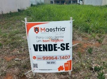 Terreno · 600m² · Terreno Residencial de 600 m² em Santa Clara II, Sorriso - Aceita Permuta