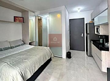 Apartamento · 28m² · 1 Quarto · 1 Vaga · Lindo apartamento 28 m2, 1 vaga, MOBILIADO, com terraço.