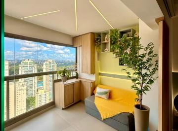 Apartamento de 1 quarto, São Paulo · Apartamento Studio para alugar no Air Brooklin, mobiliado, próx metrô, Aeroporto