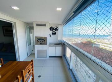 Apartamento · 121m² · 3 Quartos · 2 Vagas · Apto de 3 Dorms c/ 2 suítes, 121 m² de área útil, FRENTE MAR. Bairro: Canto do Forte.