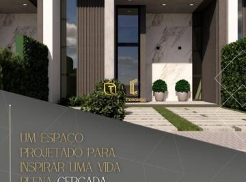 Casa · 85m² · 3 Quartos · 2 Vagas · Casa plana com 4 opções de sacada em Condomínio Genêsis