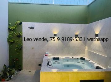 Casa de 3 quartos, Feira de Santana · Leo vende, bairro Sim, 3|4 suíte, goumert e jacuzzi