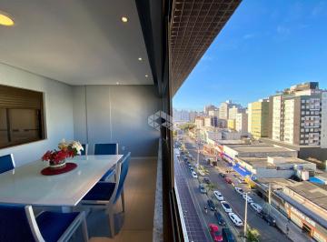 Apartamento · 105m² · 2 Quartos · 1 Vaga · Apartamendo de 2 dormitórios sendo 1 suíte com sacada de frente frente, churrasqueira no centro de C