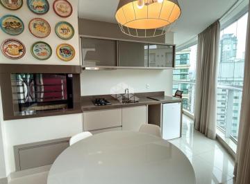 Apartamento · 120m² · 3 Quartos · 2 Vagas · Apartamento com tres suites mobiliado na Meia Praia em Itapema SC