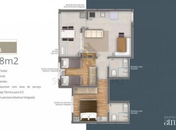 Apartamento · 60m² · 2 Quartos · 1 Vaga · Apartamentos Padrão em Ribeirão Preto