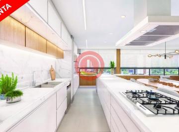 Cozinha · Lançamento! Apartamento à venda em Santo André-SP, Jardim: 3 quartos, 3 suítes, 2 salas, 5 banheiros