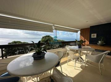 Varanda ampla com vista verde | Borges Realty · Apartamento 4 suítes 205 m² à venda - Porto Victoria Vitória, Salvador, BA