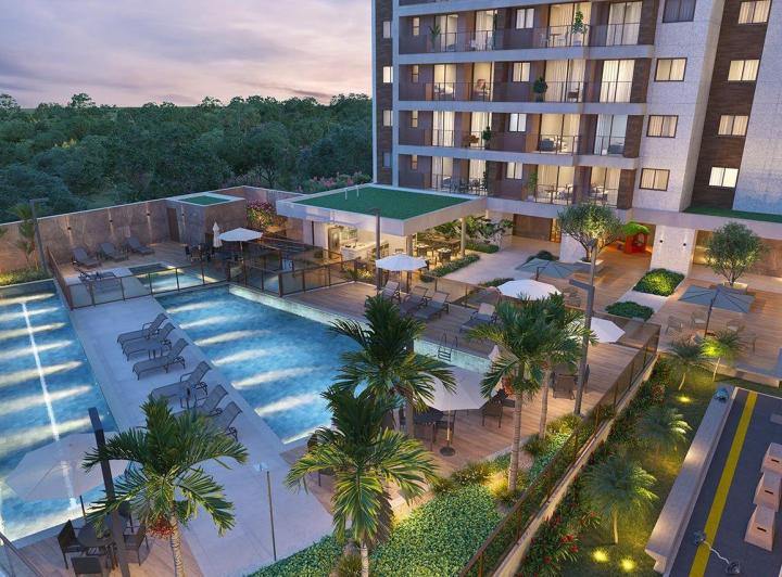Imóvel novo vertical , Águas Claras · Apartamento 3 quartos Águas Claras, Brasília - Versat Home Resort