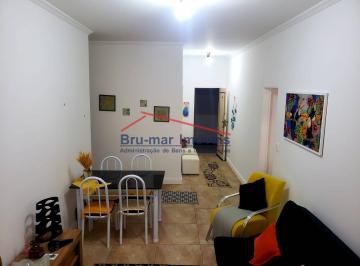 Apartamento · 55m² · 1 Quarto · 1 Vaga · Apartamento 1 dormitório, Pompéia, 1 vaga coletiva, reformado, quadra praia