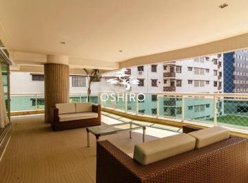 Apartamento · 493m² · 4 Quartos · 4 Vagas · Apartamento de 4 suítes com vista para o mar e varanda gourmet no Gonzaga, Santos